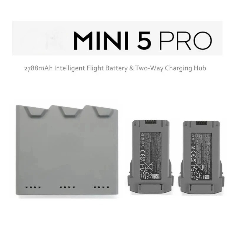 Drone Battery Li-Ion - 2788mAh ミニ5プロ ドローンバッテリー 双方向充電ハブ チャージャー ミニ5プロ