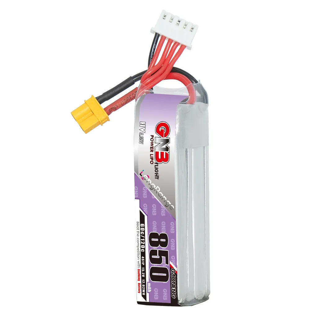 ガオネン GNB リポバッテリー 850mAh 4S 15. - Drone Battery 3S のレビューと価格