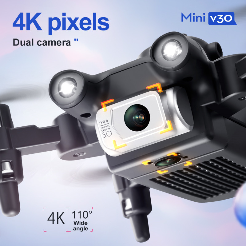 ミニ V30 WiFi FPV ドローン 4K HD デュア - Drone Battery Case のレビューと価格