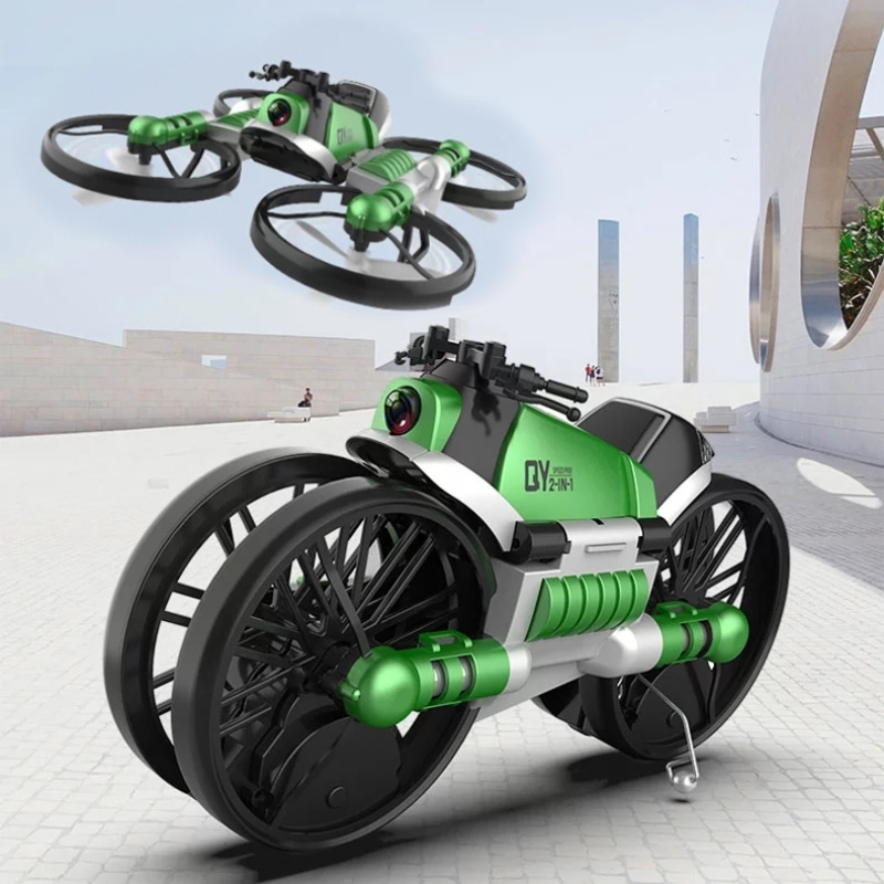 陸空両用2in1変形RCドローン 2.4G 4K HDカメラ - Drone Battery Smart のレビューと価格