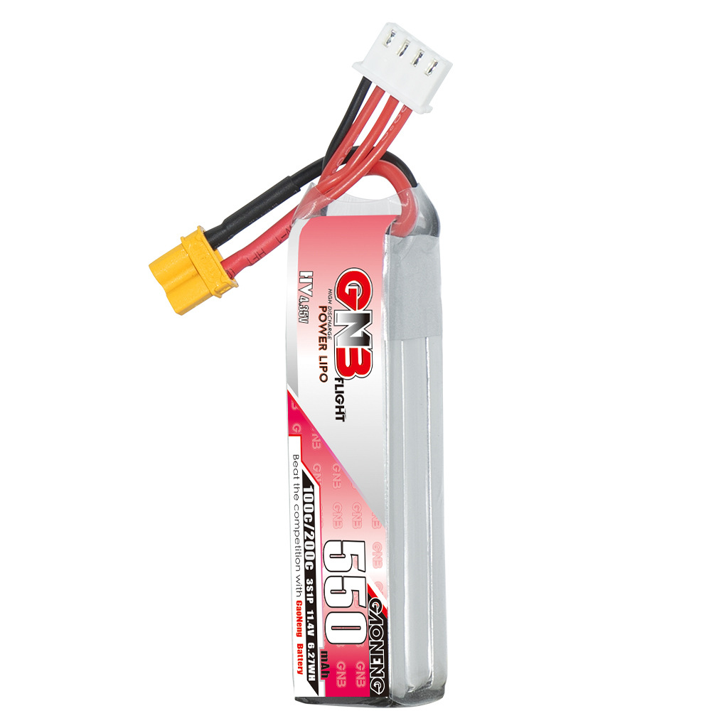 GNB HV 11.4V 550mAh 100C/200C  - Drone Battery 3S のレビューと価格