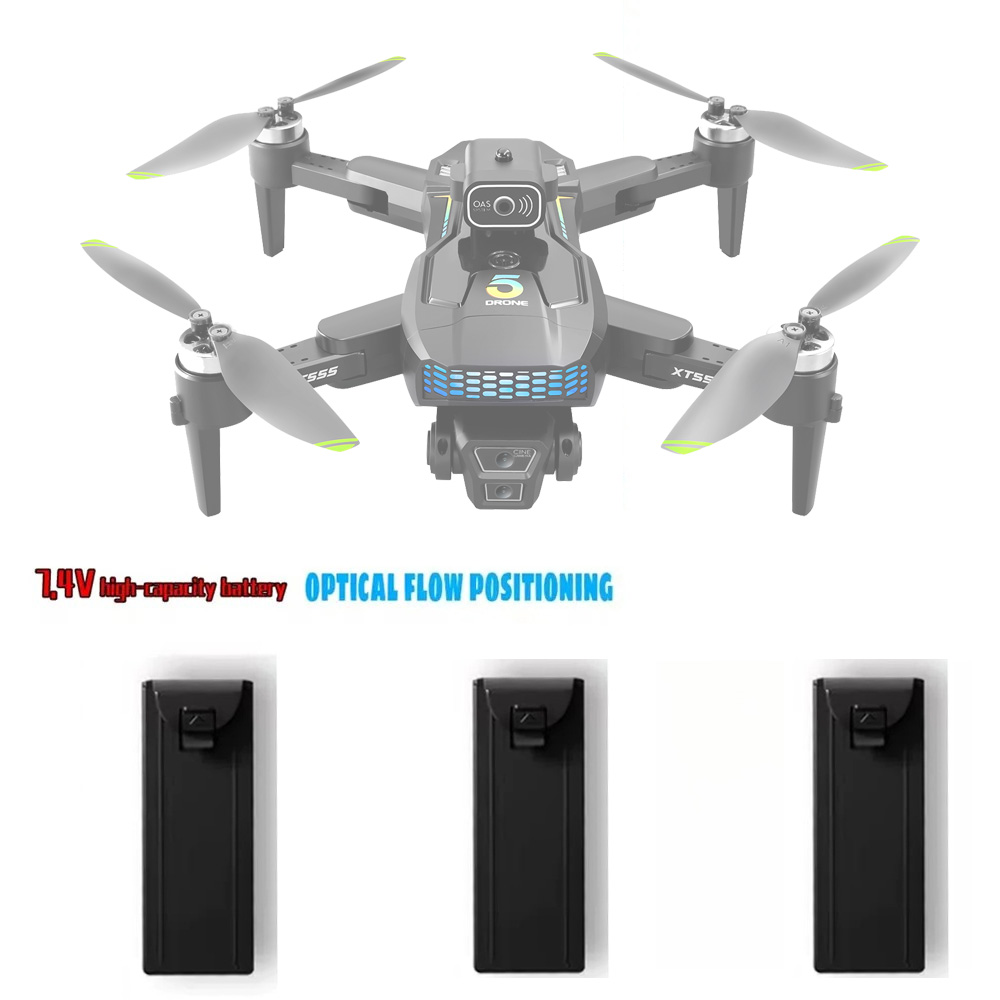 XT555 GPSドローンバッテリー 3.7V 2000mA - Drone Battery Li-Ion のレビューと価格