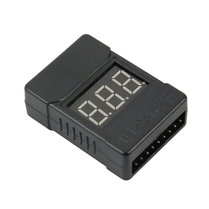 BX100 1-8S バッテリー電圧テスターチェッカー低電圧 - Drone Battery Voltage Checker のレビューと価格