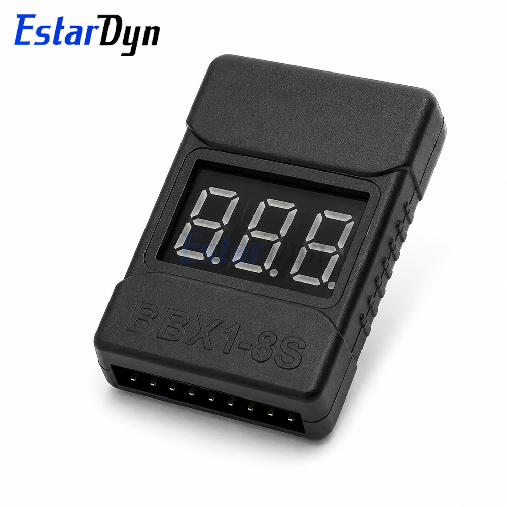 1-8S BBX1-8S 2IN1 リポバッテリー電圧テスタ - Drone Battery Voltage Checker のレビューと価格